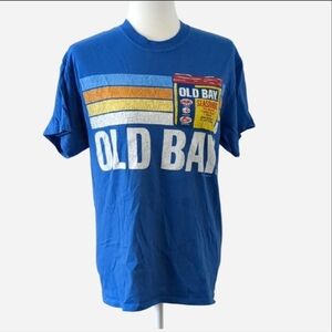 Old Bay Men's Tshirt Blue Size M